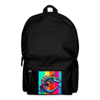 Gecko - Rucksack - Schwarz - Vorne