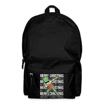Weihnachten Nussknacker - Rucksack - Schwarz - Vorne