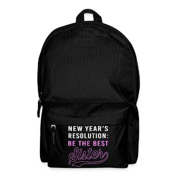 Gender Reveal New Year's Eve New Year New Year - Backpack - black - Front
