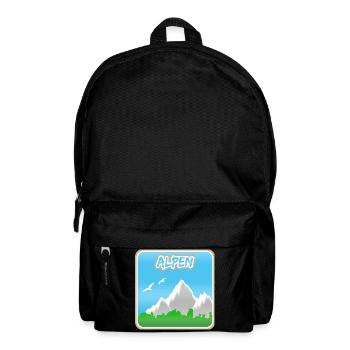 Mountaineering Alps - Backpack - black - Front