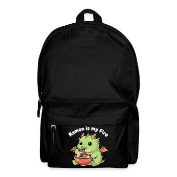 Ramenfeuer Drache – Noodles with Fire - Backpack - black - Front