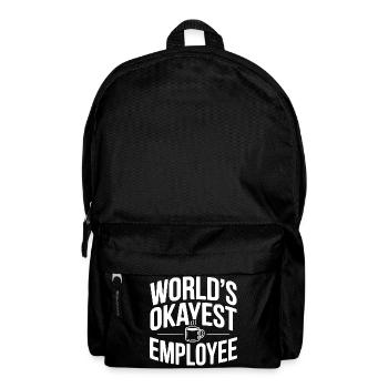 L’employé le plus correct du monde - Sac à dos - noir - Devant