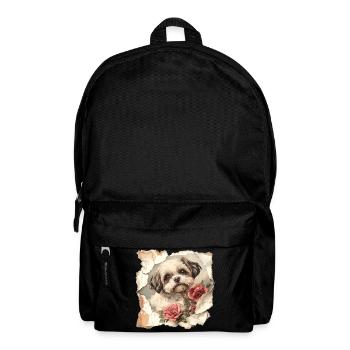 shih tzu - Backpack - black - Front