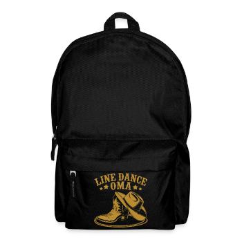 Line Dance Granny Boots - Backpack - black - Front