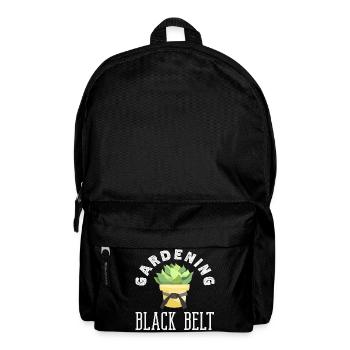 Gardening Black Belt Plant Lover Gardener - Backpack - black - Front