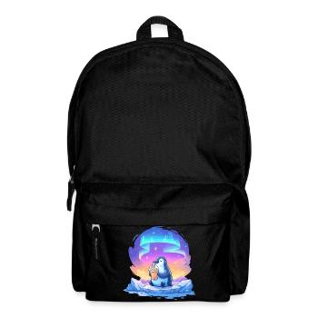 Pingouin Aurore avec Drink - Sac à dos - noir - Devant