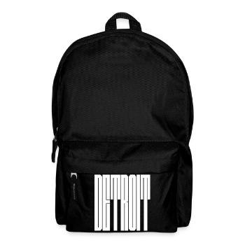 Detroit USA City logo - Backpack - black - Front