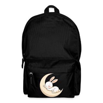 Rêve de lapin lunaire - Sac à dos - noir - Devant