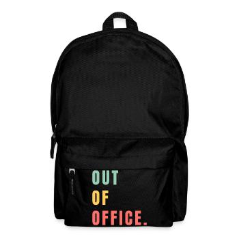 Absent du bureau - Sac à dos - noir - Devant