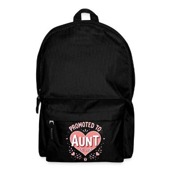 Aunt 2026 Aunt 2026 Promoted to Aunt 2026 - Backpack - black - Front