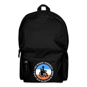 wheelchair - Backpack - black - Front