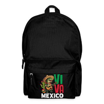 Mexico Pride & Home Mexican Mexico Flag - Backpack - black - Front
