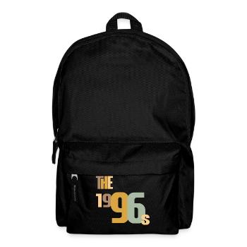 Vintage Year 1996 Birthday 30 Years Gift Idea - Backpack - black - Front