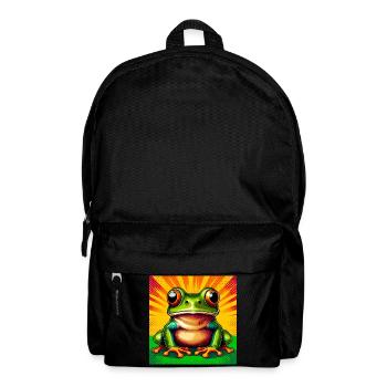 frog - Backpack - black - Front