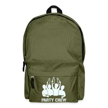 Bottle Raise Party Crew - Rucksack - Olivgrün - Vorne