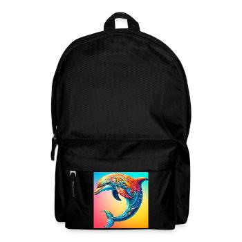 dauphin - Sac à dos - noir - Devant
