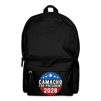 Camacho 2028 Emblem-Parodie Lustig, nicht sicher - Rucksack - Schwarz - Vorne