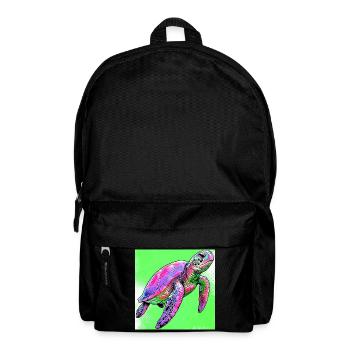 tortue - Sac à dos - noir - Devant