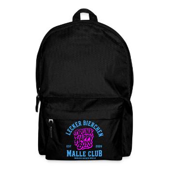 Malle 2026 Lecker Bierchen Malle Club - Rucksack - Schwarz - Vorne