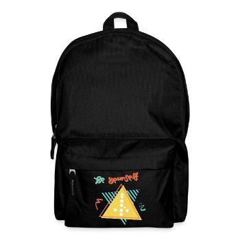 Be Yourself  - Rucksack - Schwarz - Vorne