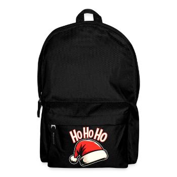 Xmas Santa Design - Rucksack - Schwarz - Vorne