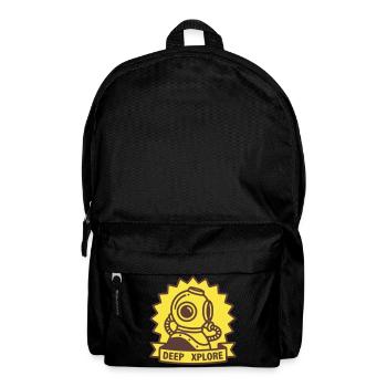 Casque de plongée École de plongée rétro Plongée Plongée - Sac à dos - noir - Devant