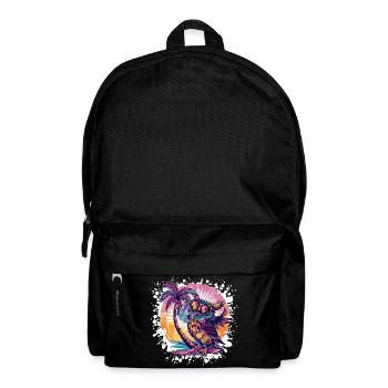 Owl Summer Holiday - Backpack - black - Front