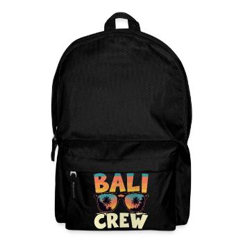 Bali Crew - Rucksack - Schwarz - Vorne