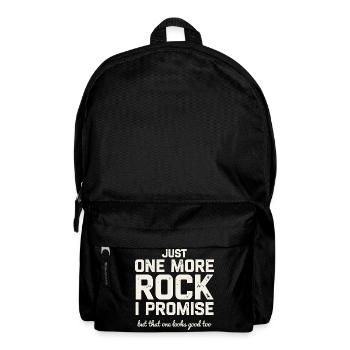 Geology Stone Search Gift for Naturalist - Backpack - black - Front