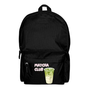 Graphique Matcha Club Latte - Sac à dos - noir - Devant
