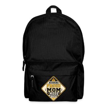 Proud Mom Mode aktiviert - Rucksack - Schwarz - Vorne
