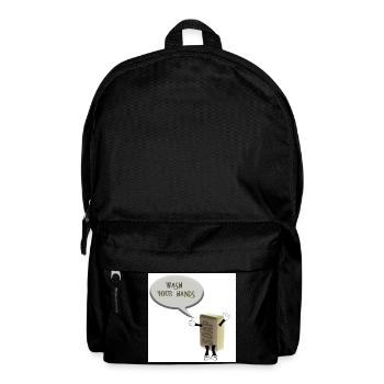 Lave-toi les mains - Sac à dos - noir - Devant