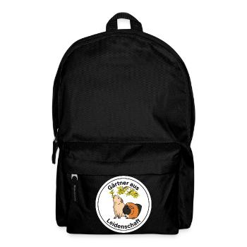 Meerschweinchen Gärtner Leidenschaft Deko - Rucksack - Schwarz - Vorne