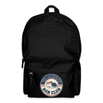 Apathhetic Turtle Run Club - Rucksack - Schwarz - Vorne