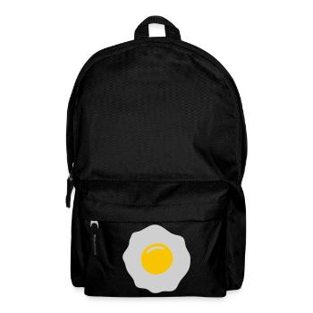 egg ei spiegelei - Rucksack - Schwarz - Vorne