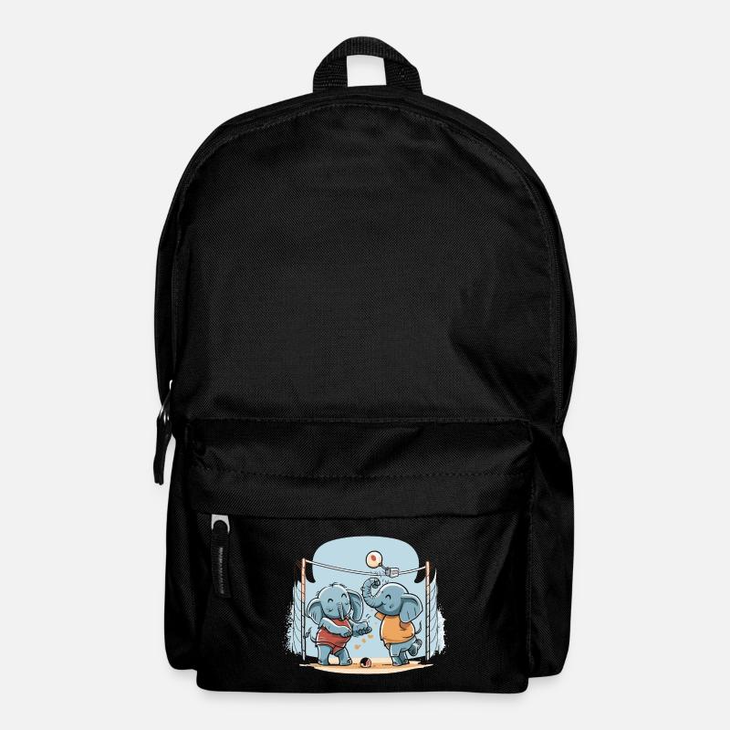 Elefanten-Stachel - Rucksack - Schwarz