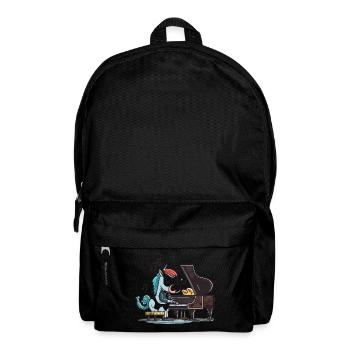 Einhorn-Melodie - Rucksack - Schwarz - Vorne