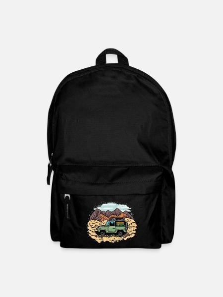 Der Offroad-Solist - Rucksack - Schwarz