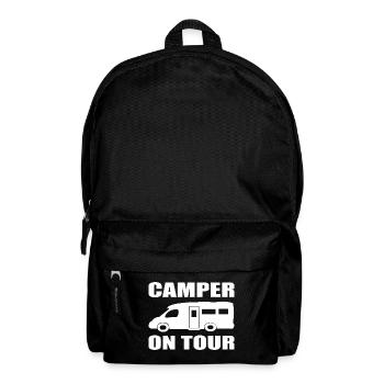 camping - Rucksack - Schwarz - Vorne