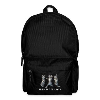 3 little cats - Backpack - black - Front