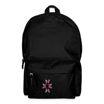 Magical butterflies - Rucksack - Schwarz - Vorne