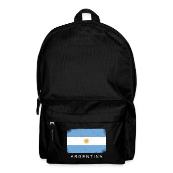 Argentine Drapeau Amérique du Sud Drapeau argentin - Sac à dos - noir - Devant