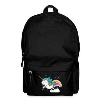 Rainbow Flight - Backpack - black - Front