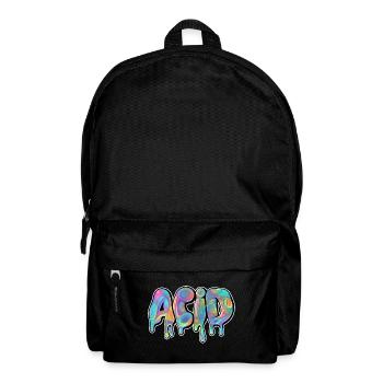 ACID DRIPPY - Rucksack - Schwarz - Vorne