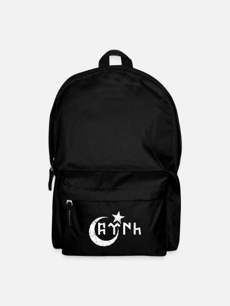 Wappen Halbmond Kemal Atatürk Türkei Geschenk - Rucksack - Schwarz