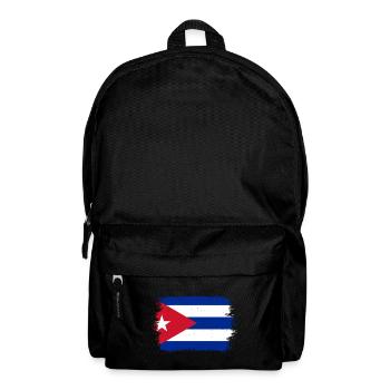 Cuba Flag Caribbean Holiday Cuba Travel Havana - Backpack - black - Front
