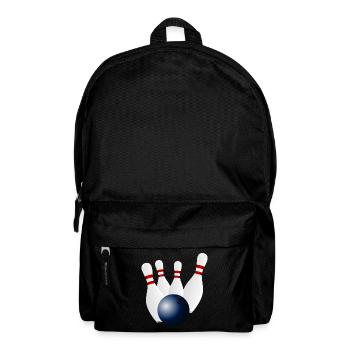 Bowling - Rucksack - Schwarz - Vorne