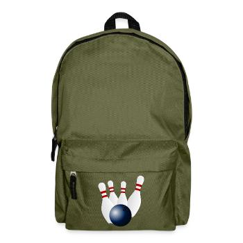 bowling - Backpack - olive green - Front