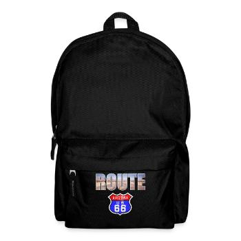 Route 66 - Backpack - black - Front