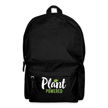 Pflanzen basiert Vegan Lecker Essen Gemüse Cool - Rucksack - Schwarz - Vorne
